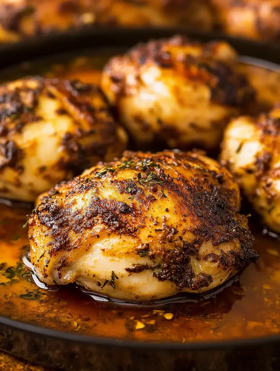 Pedaços de frango cozido com exterior crocante e temperado num molho saboroso.