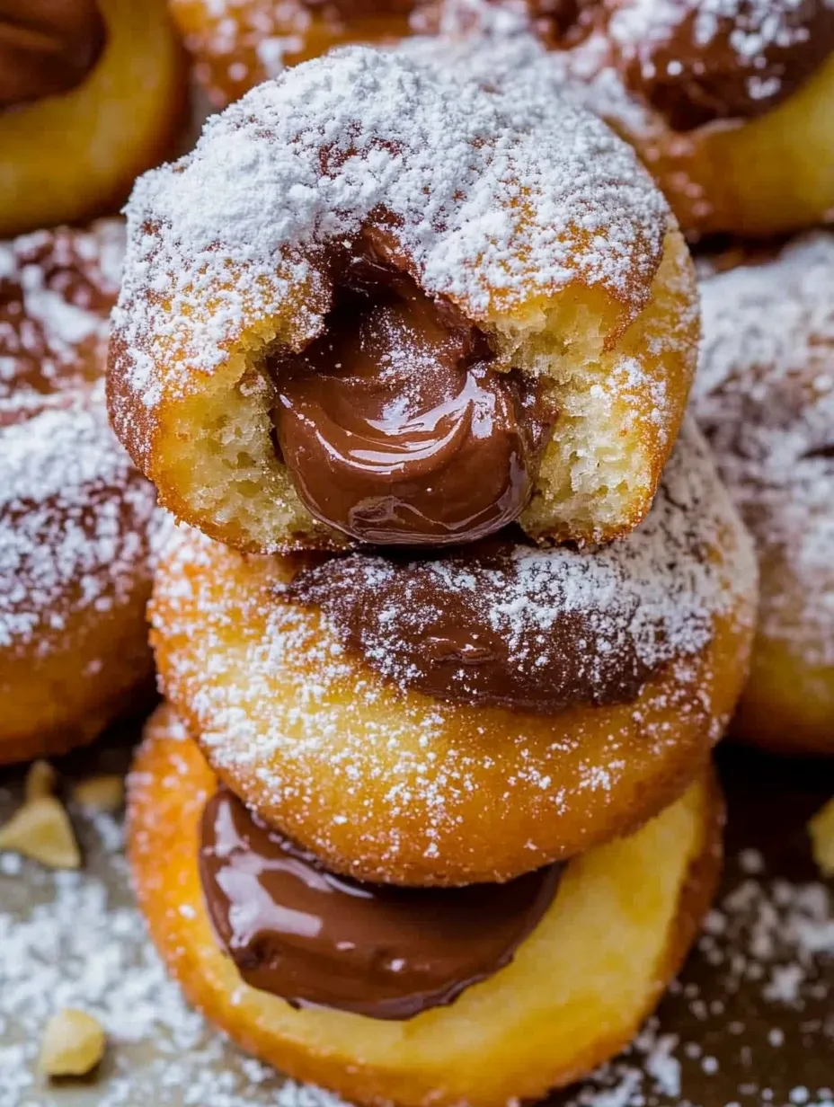 Donuts de Nutella