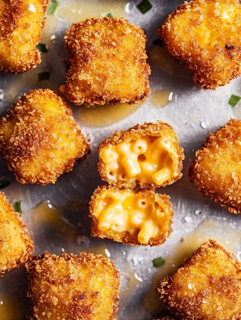 Bolinhos de Macarrão com Queijo Fritos Caseiros