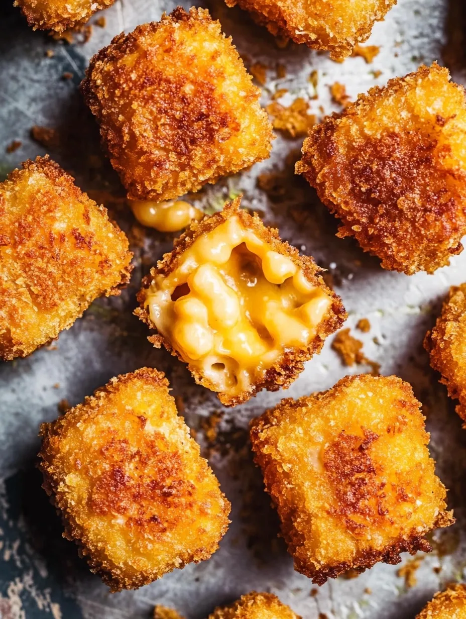 Bolinhos de Macarrão com Queijo Fritos Caseiros