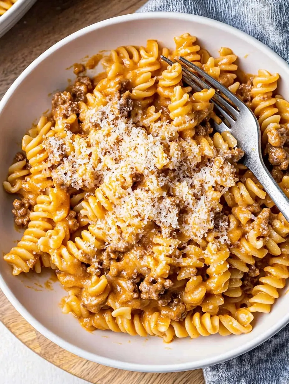 Massa Cremosa com Carne Uma Panela