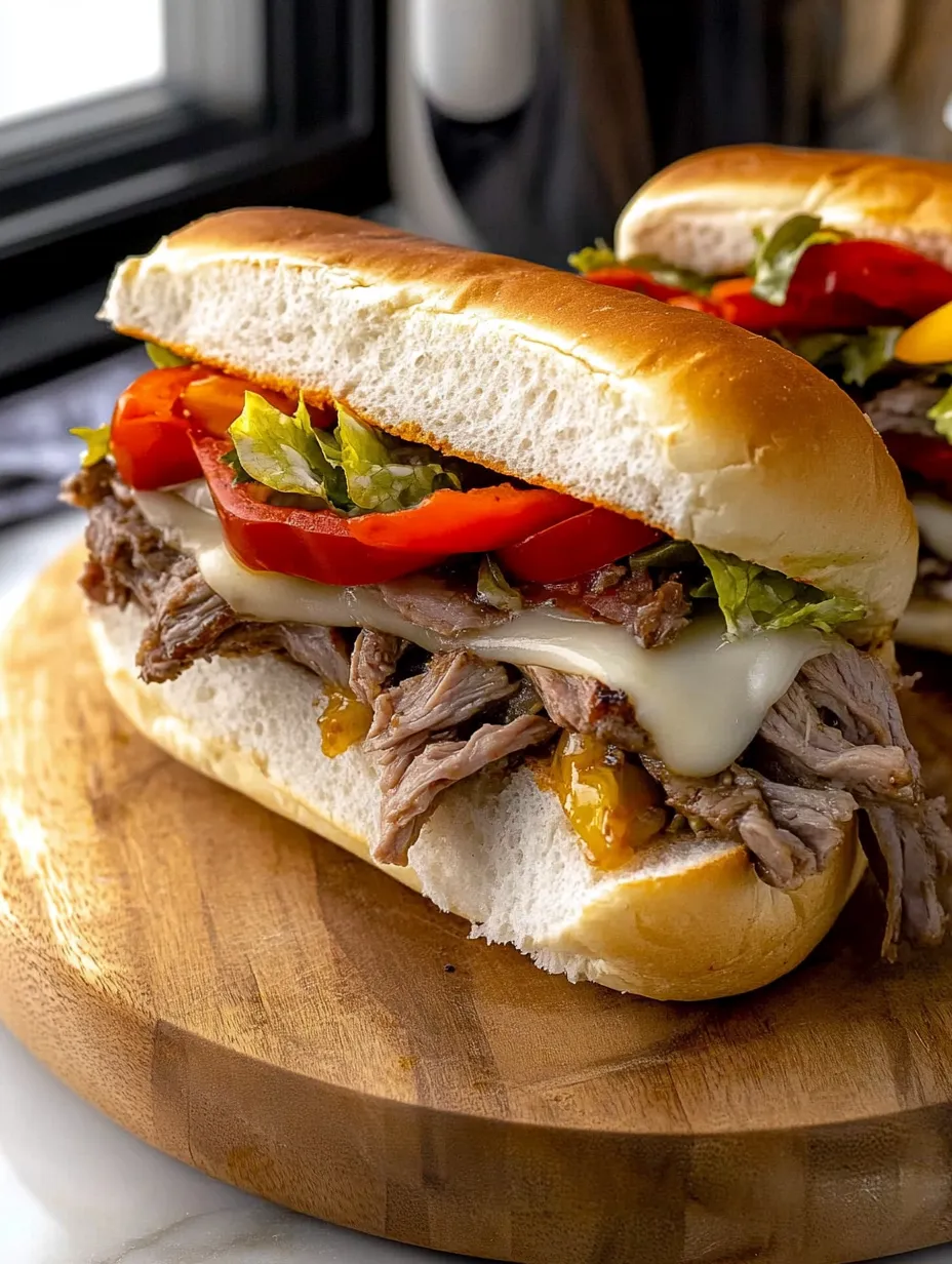Sanduíches Italianos de Carne Caseiros