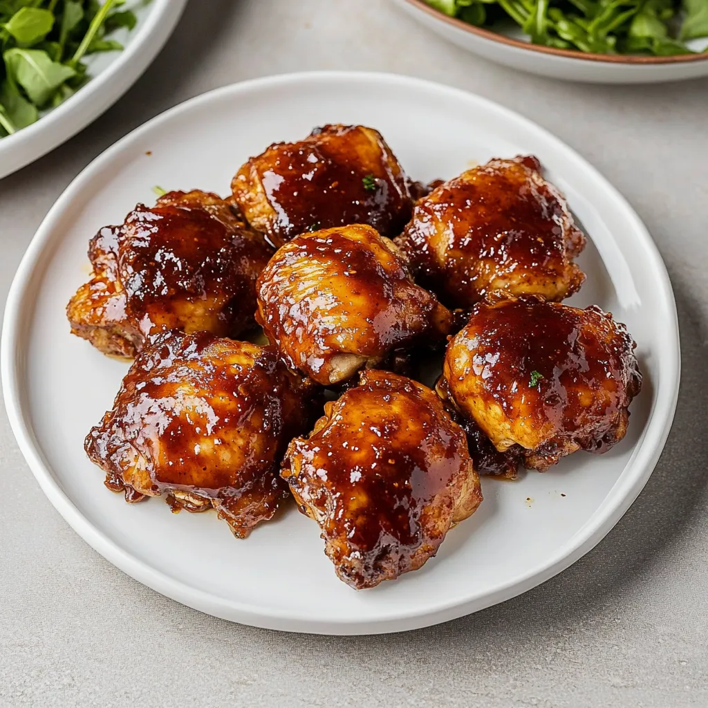 Coxas de Frango BBQ Fritadeira