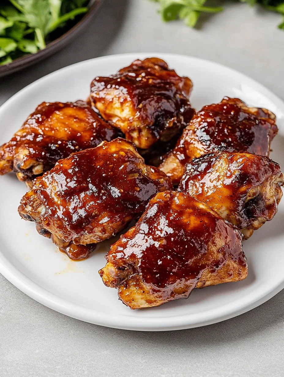 Coxas de Frango na Air Fryer com Barbecue