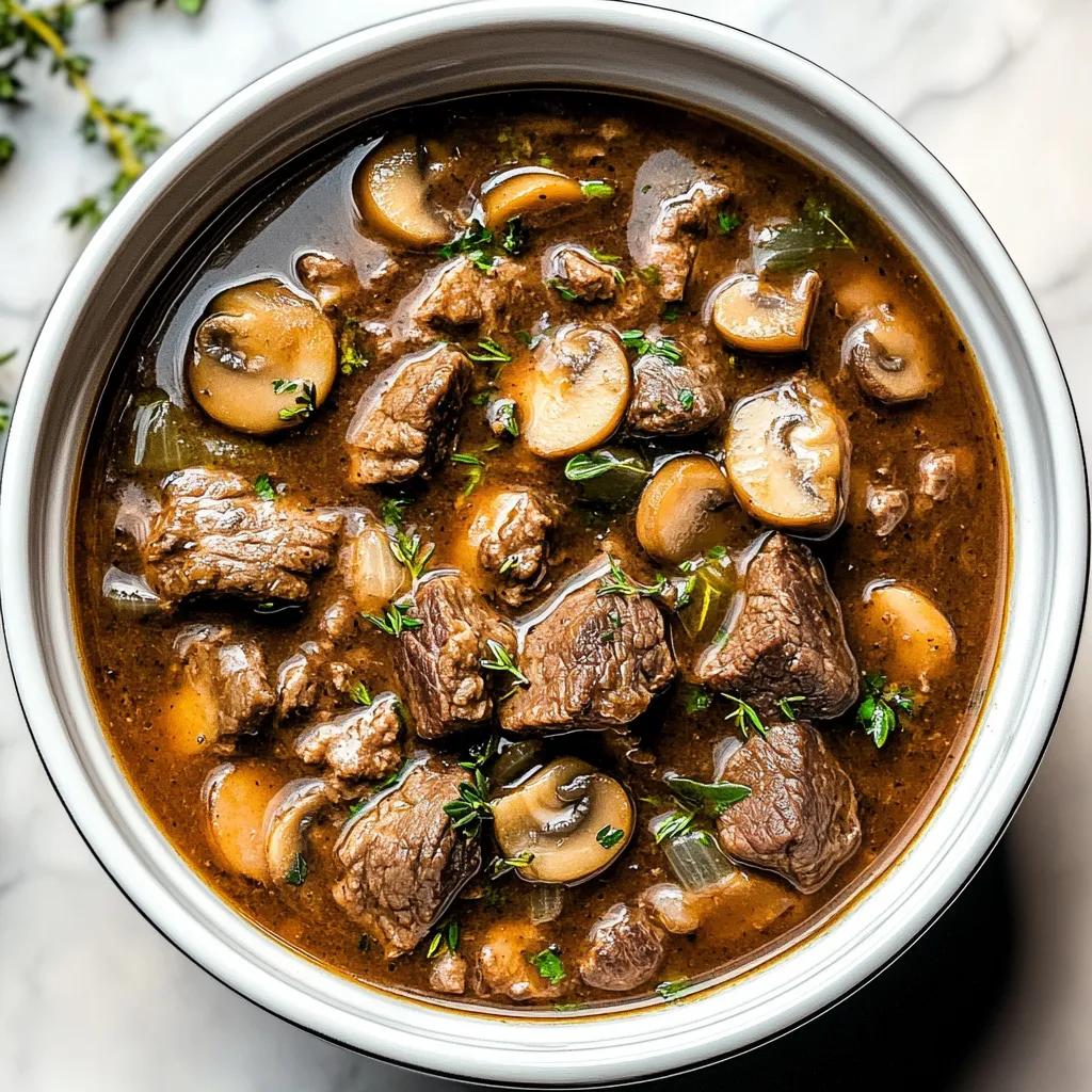 Ensopado Bovino Keto Simples