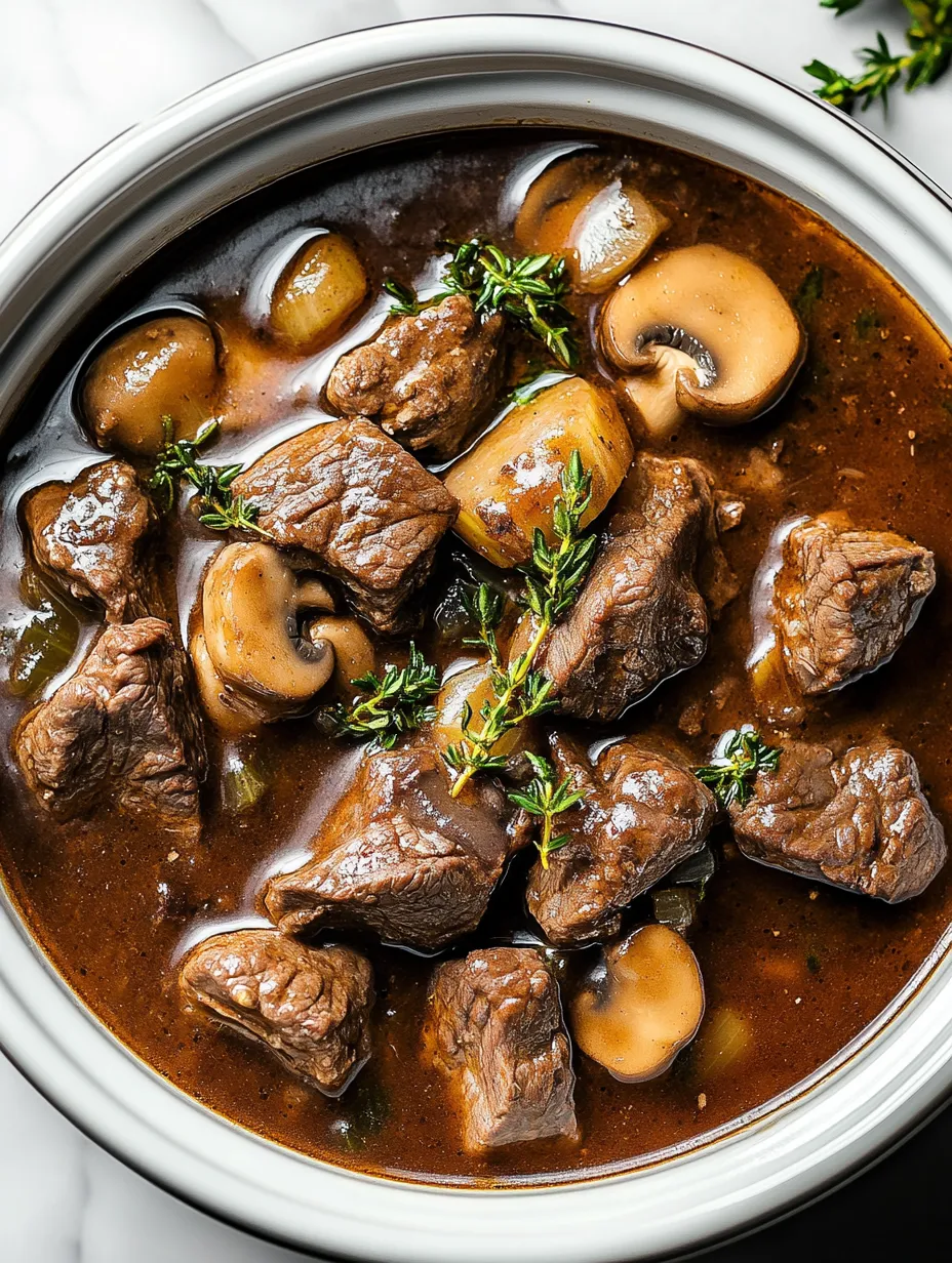 Ensopado de Carne Ceto na Panela Lenta
