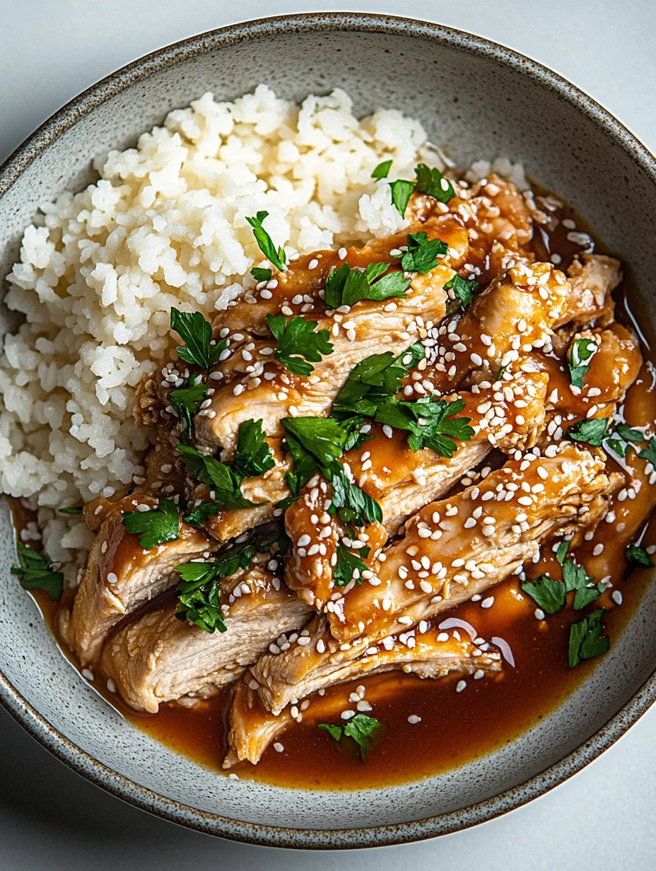 Frango Asiático na Panela Lenta Keto