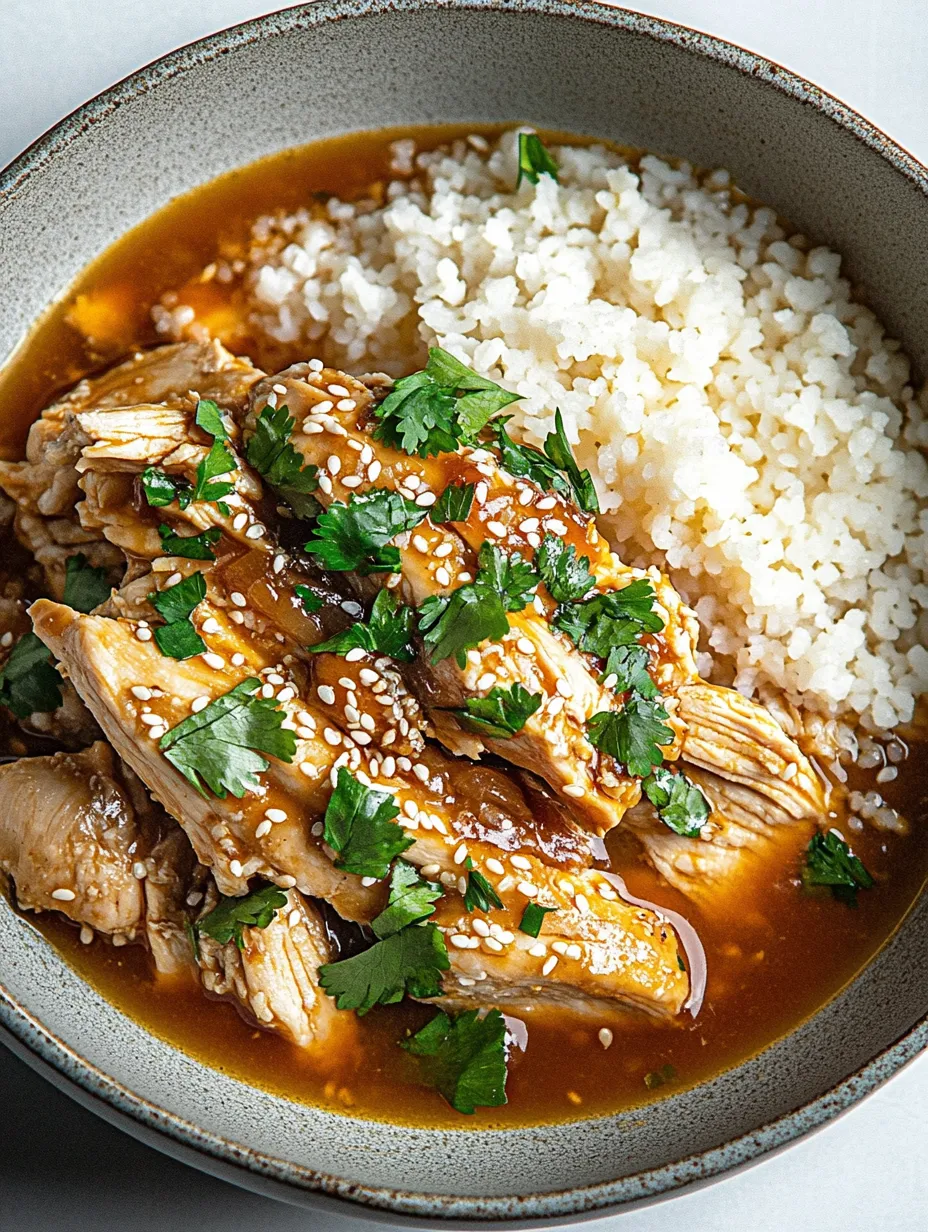 Frango Asiático Fácil na Panela Lenta Keto