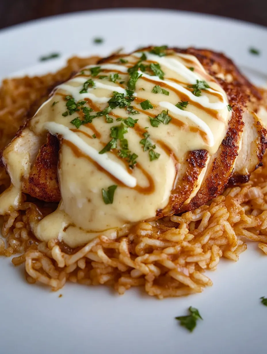 Frango Mexicano Com Molho de Queijo