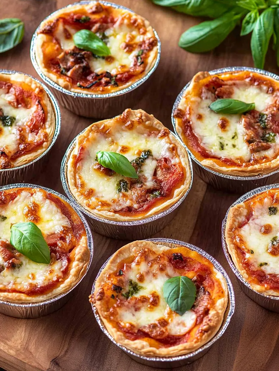 Empadinha de Pizza Feita em Casa