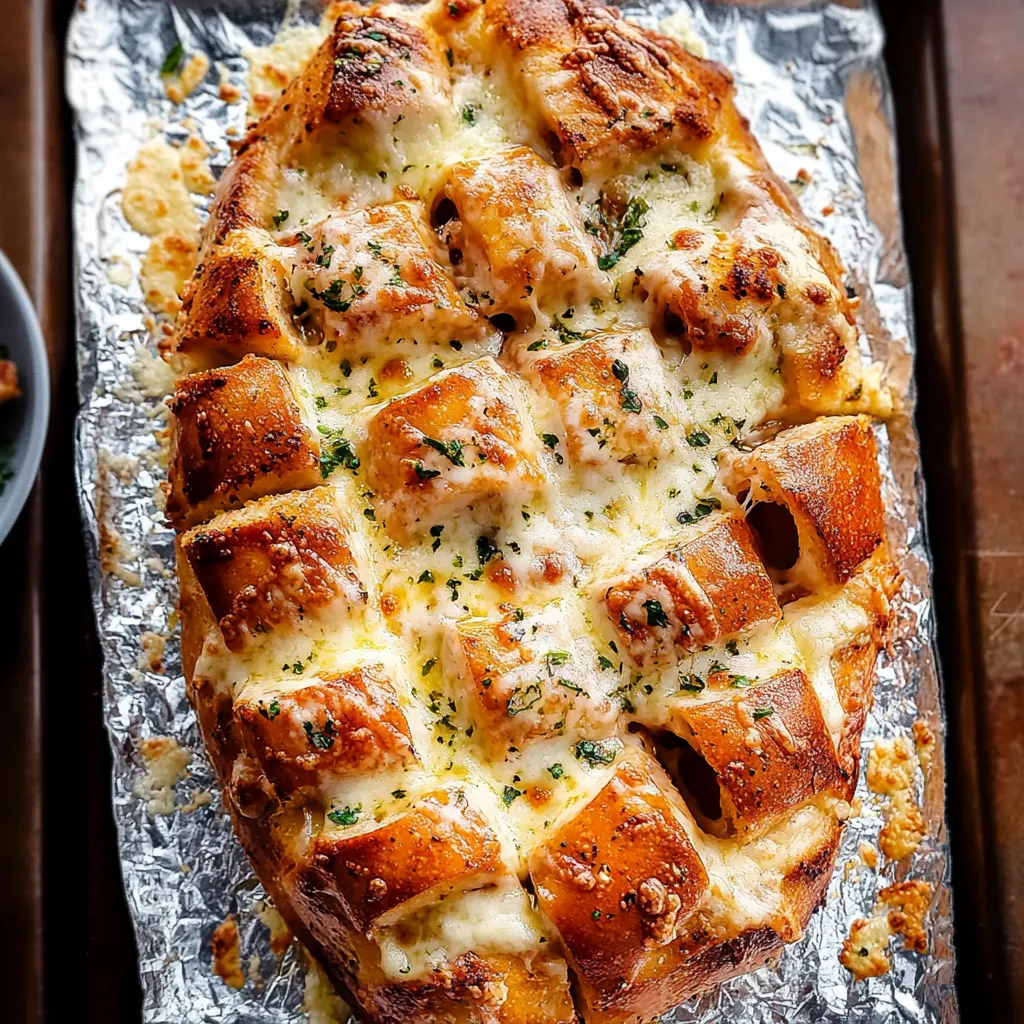 Pão Macio com Alho e Manteiga
