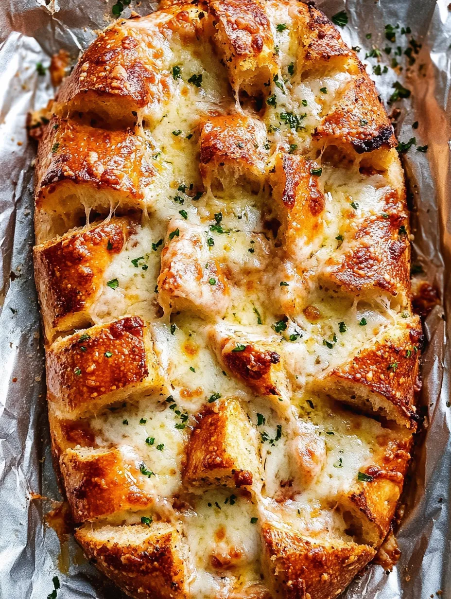 Pão de Pizza de Alho e Queijo Caseiro