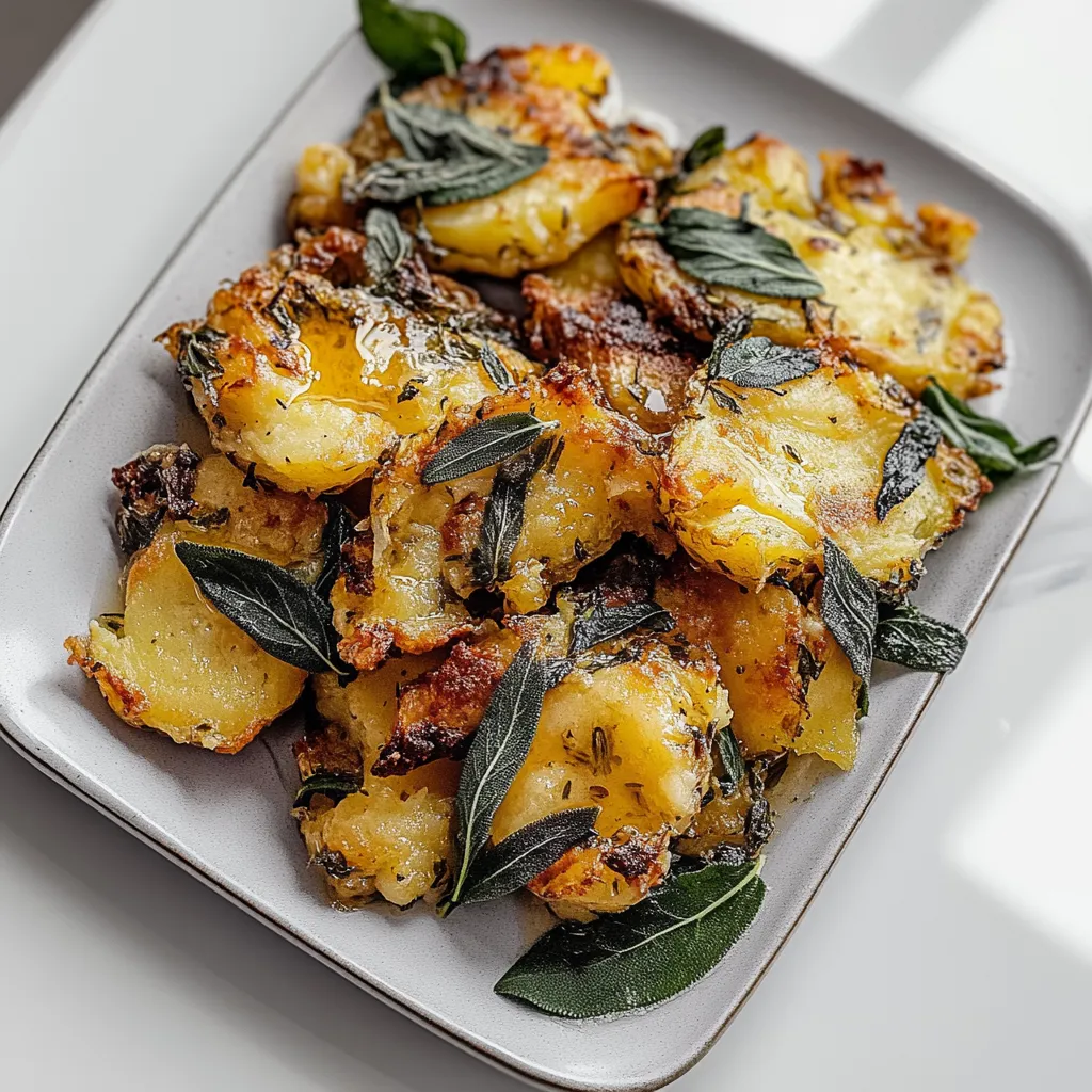 Batatas com Salva Fritas
