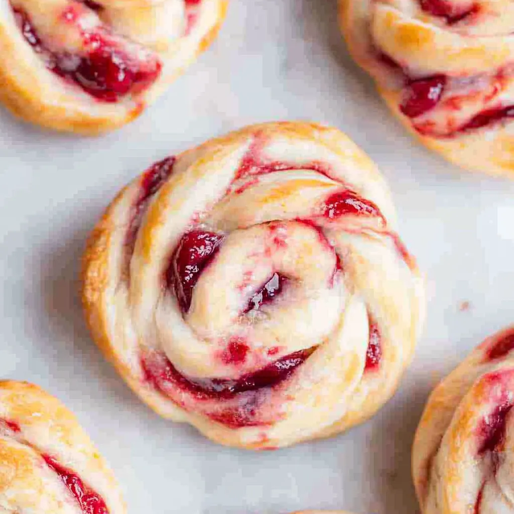 Rolinhos Laranja Cranberry