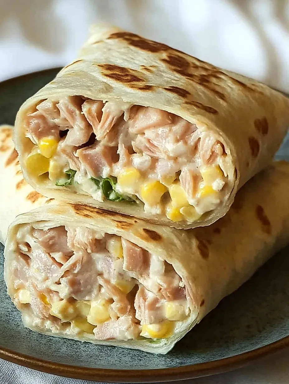 Wrap de Atum Gratinado