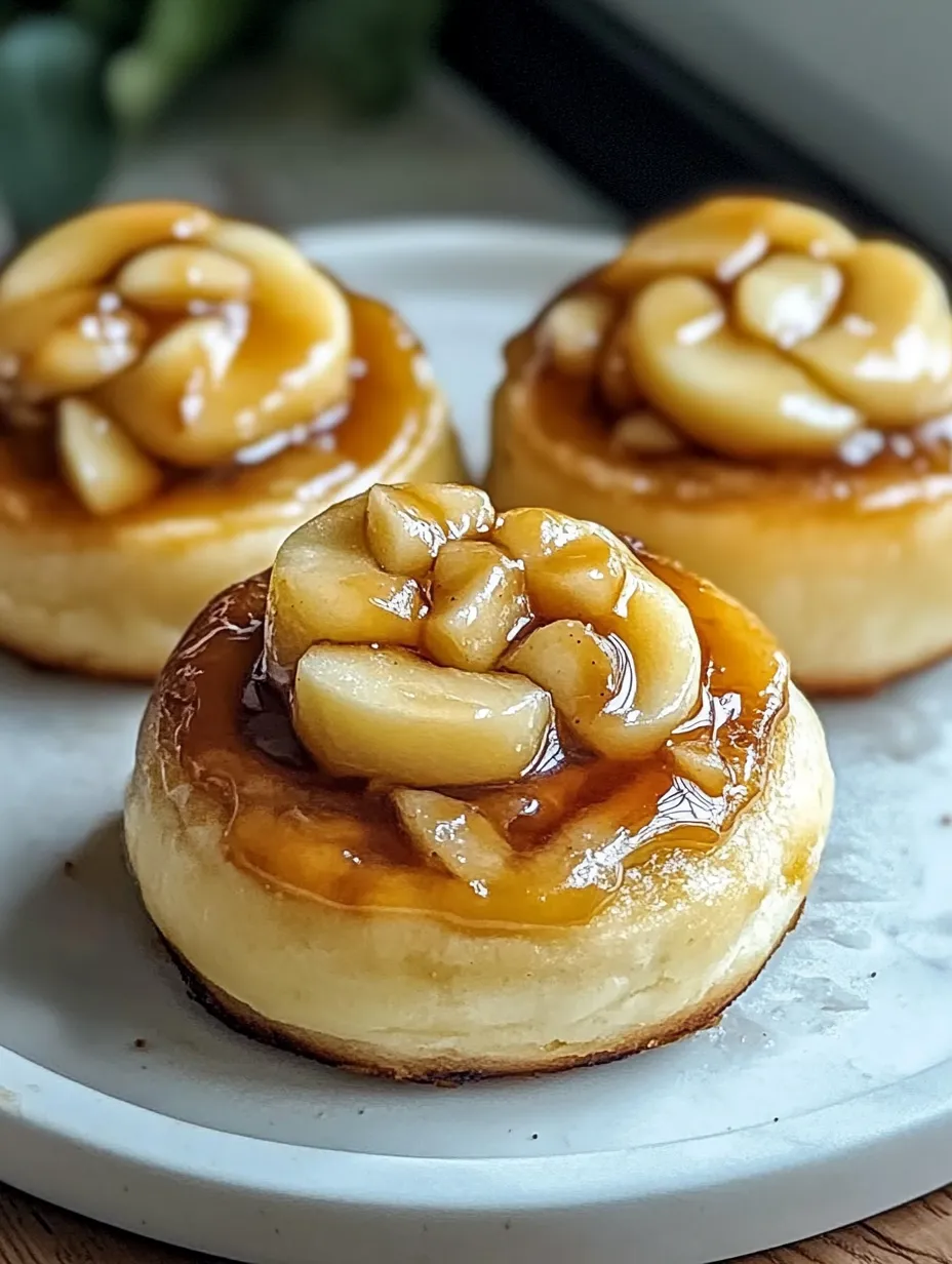 Pãezinhos Caseiros de Maçã com Cheesecake