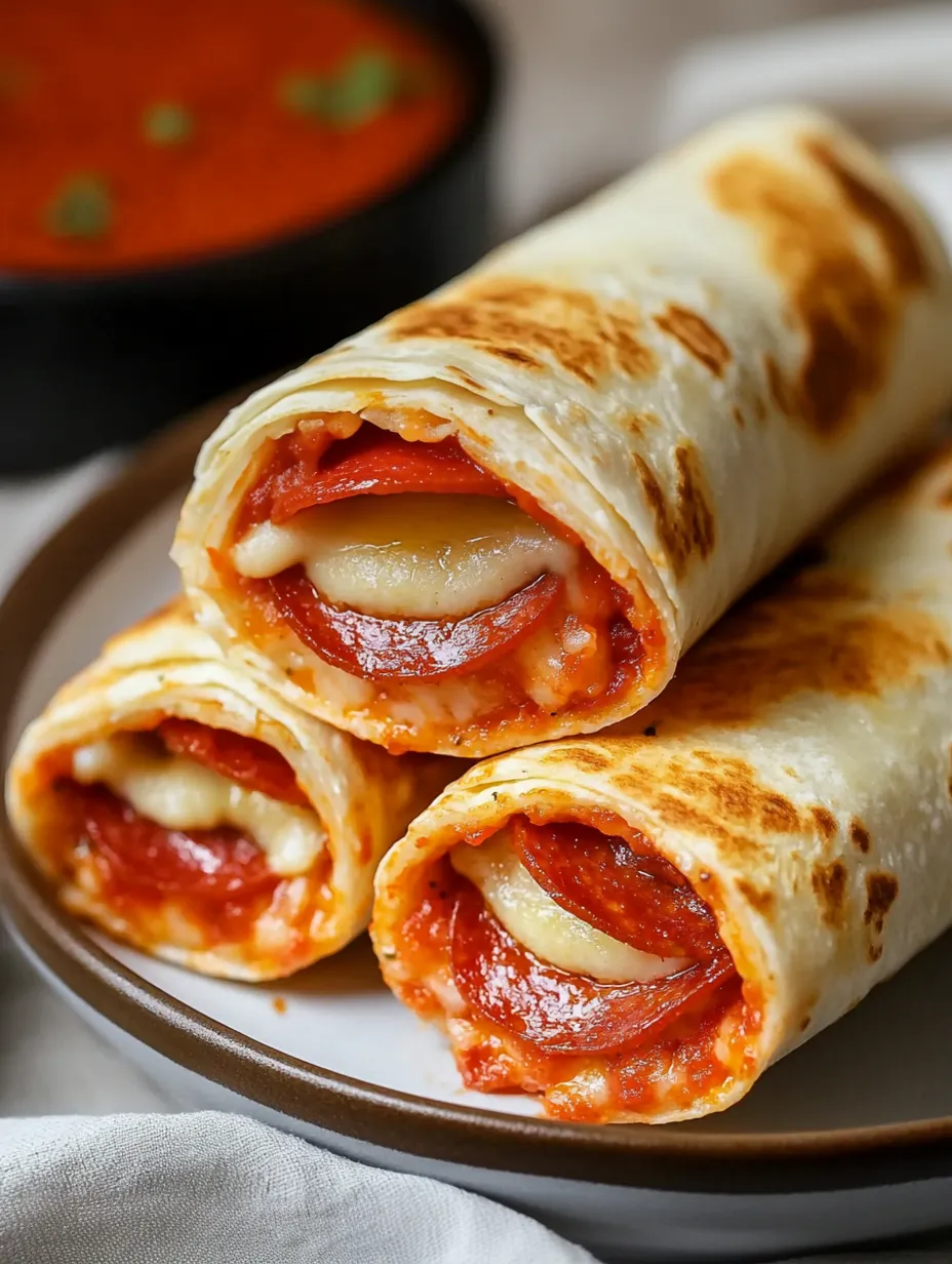 Enroladinhos de Pizza na Airfryer