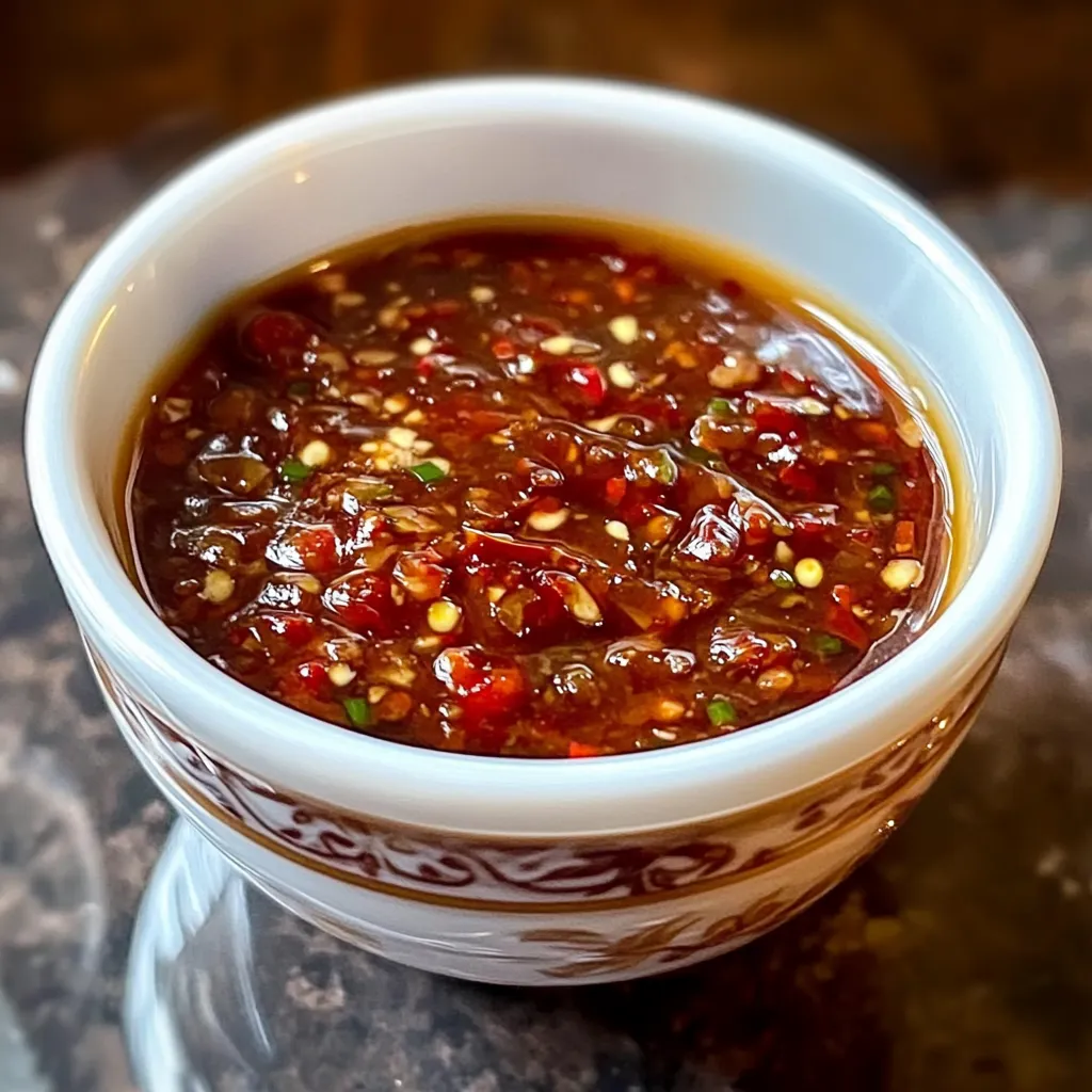 Molho Caseiro de Pimenta com Alho