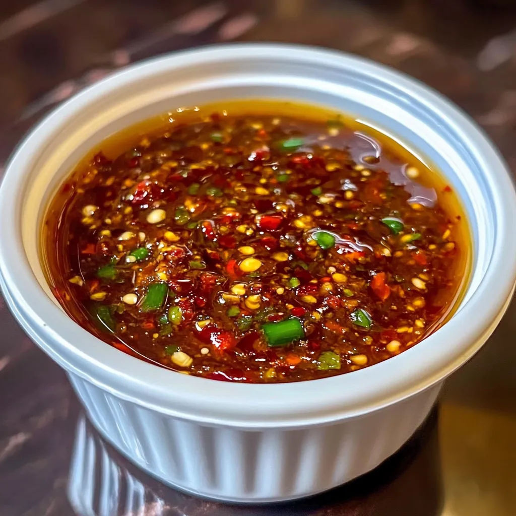 Molho de Pimenta com Alho