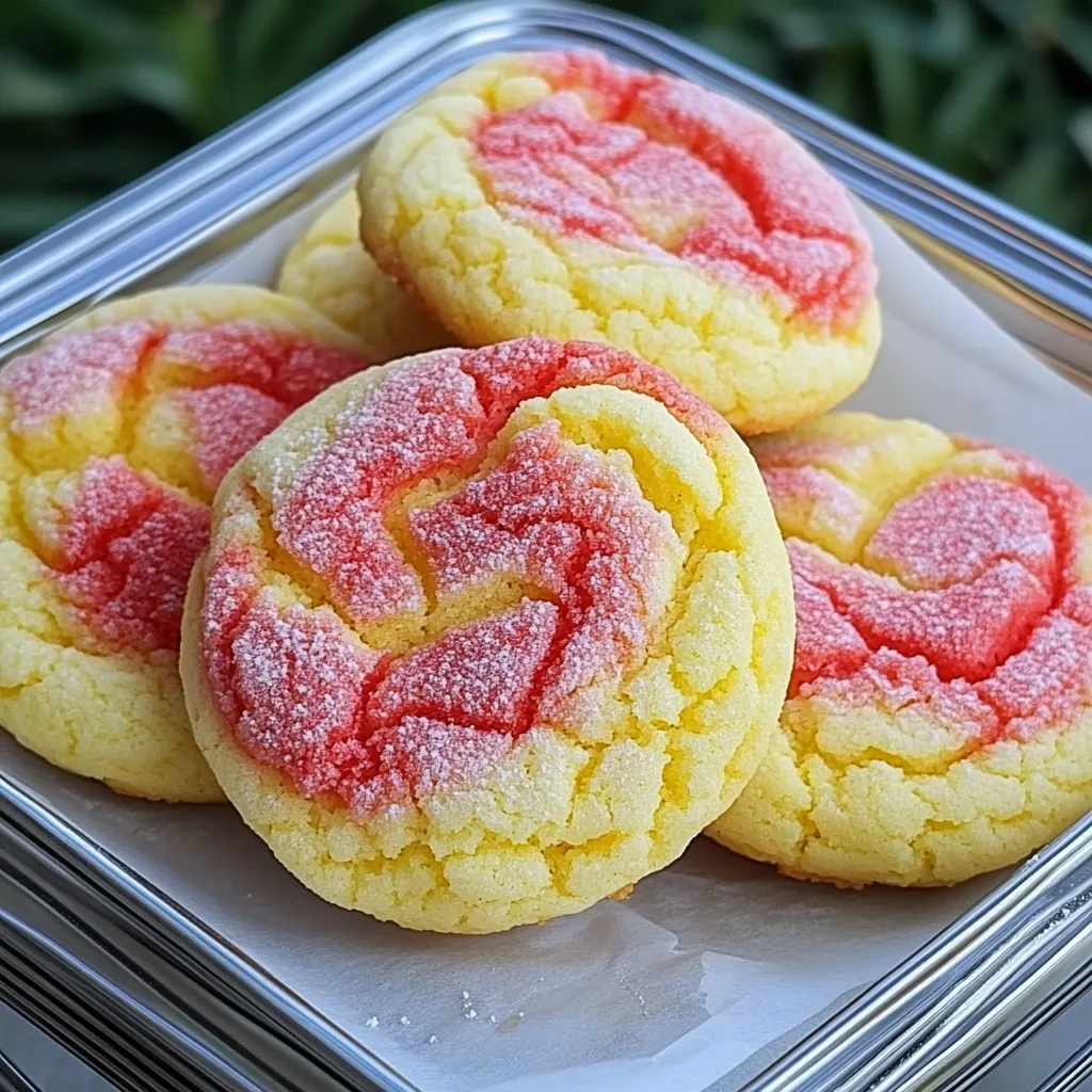 Biscoitos Morango e Limão