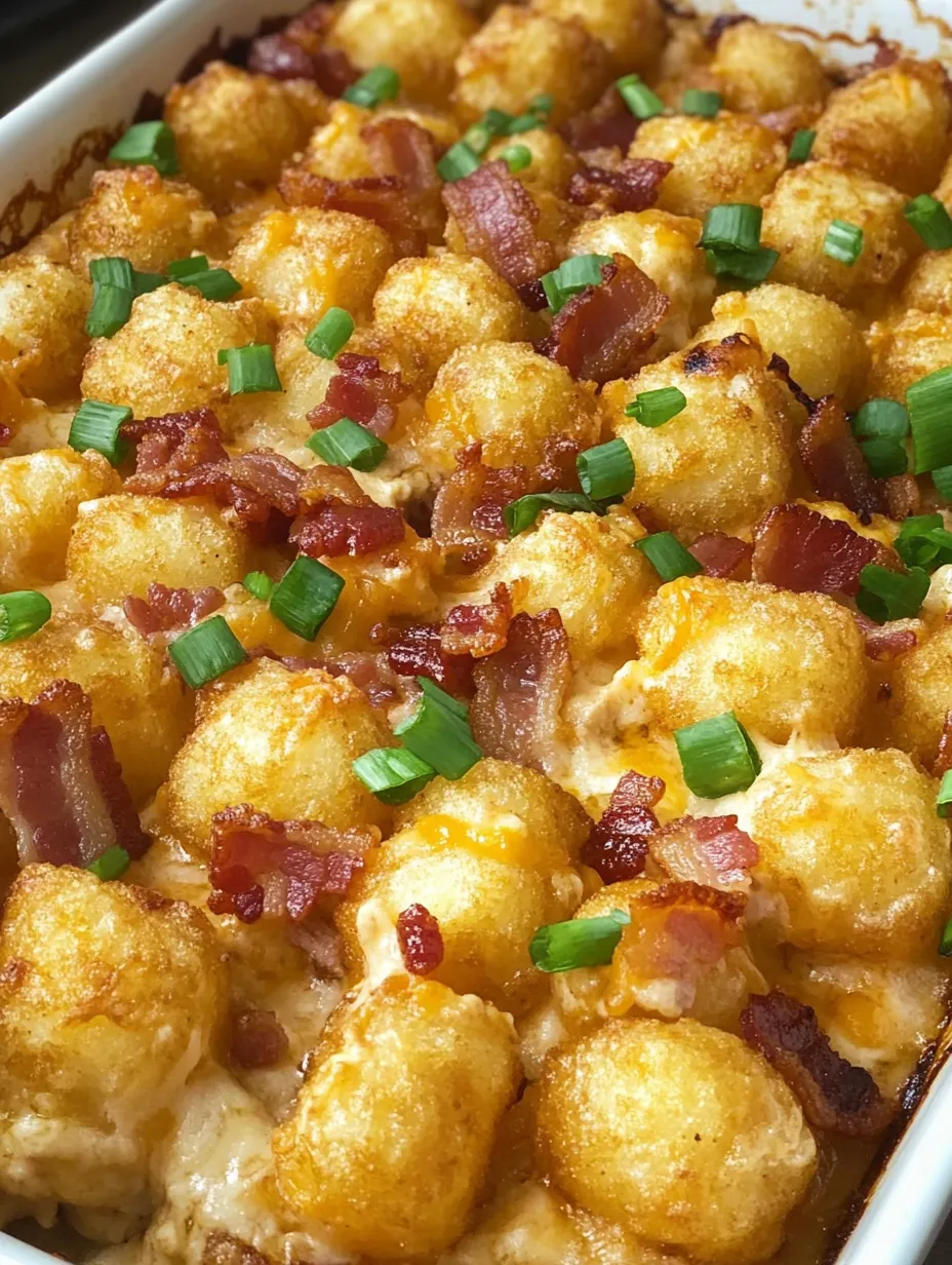 Caçarola de Frango com Bacon e Batatas Bolinha