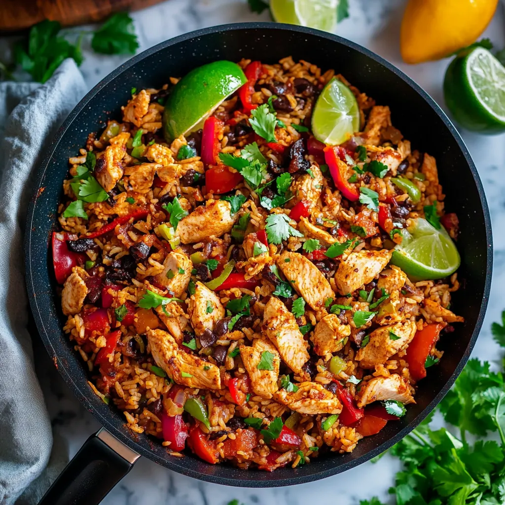Tigela de Fajita de Frango