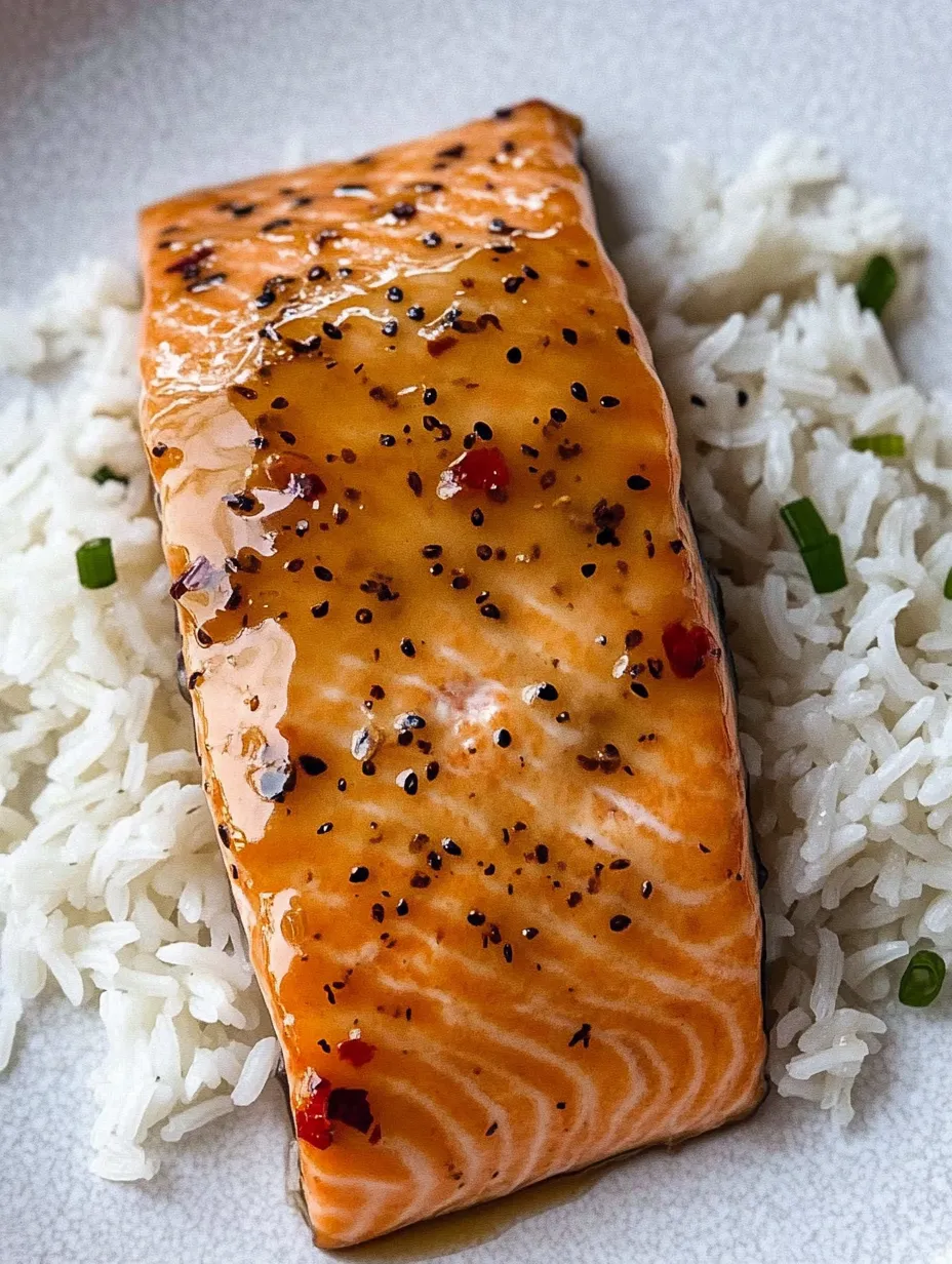 Salmão Caseiro com Mel Picante