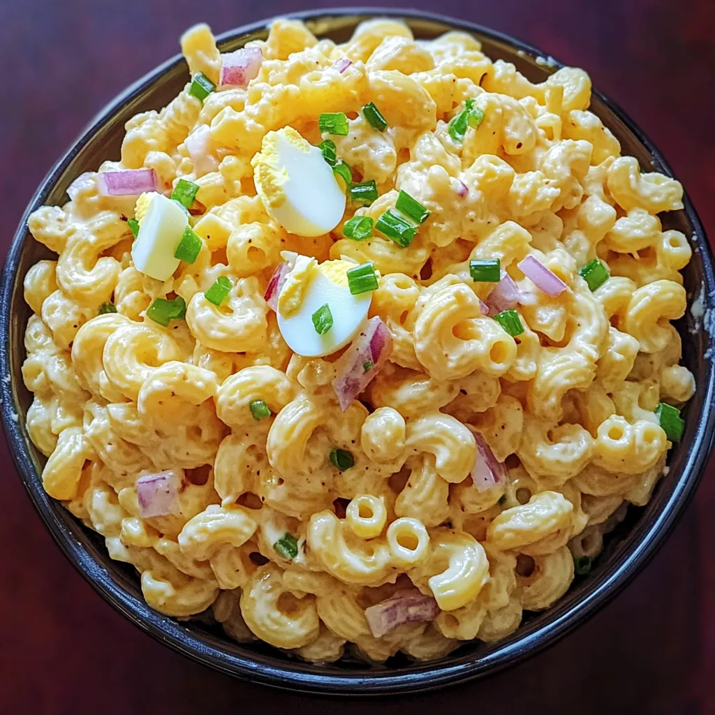 Incrível Salada de Macarrão com Ovos Recheados Que Impressiona