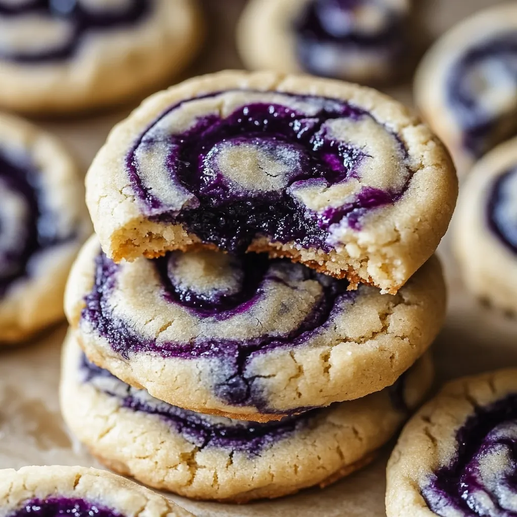 Cookies Fáceis de Cheesecake com Mirtilo