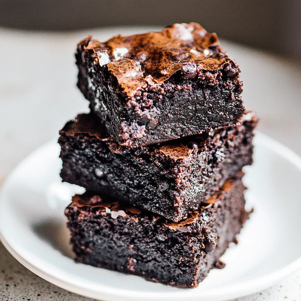 Brownies de Feijão Preto