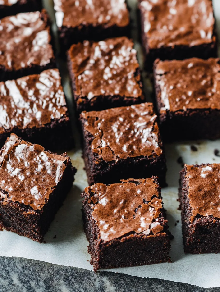 Brownies Molhadinhos de Feijão Preto