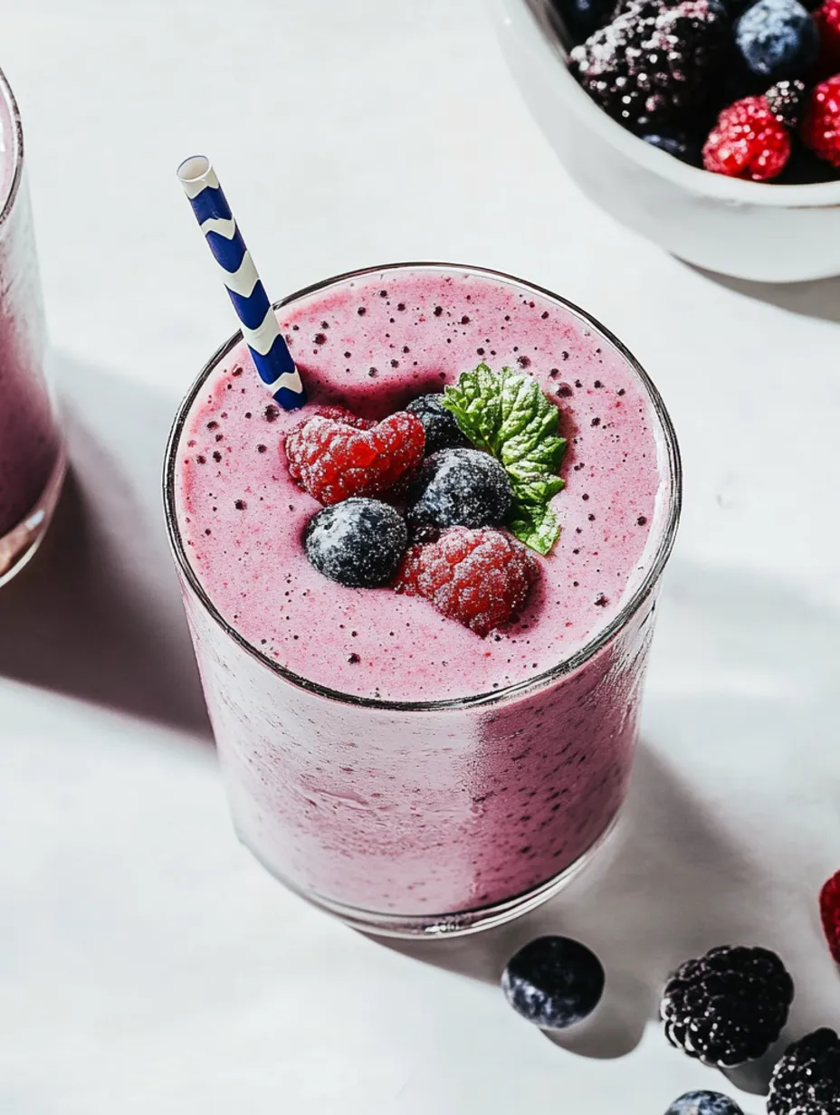 Smoothie Saudável Rico em Proteína Fácil