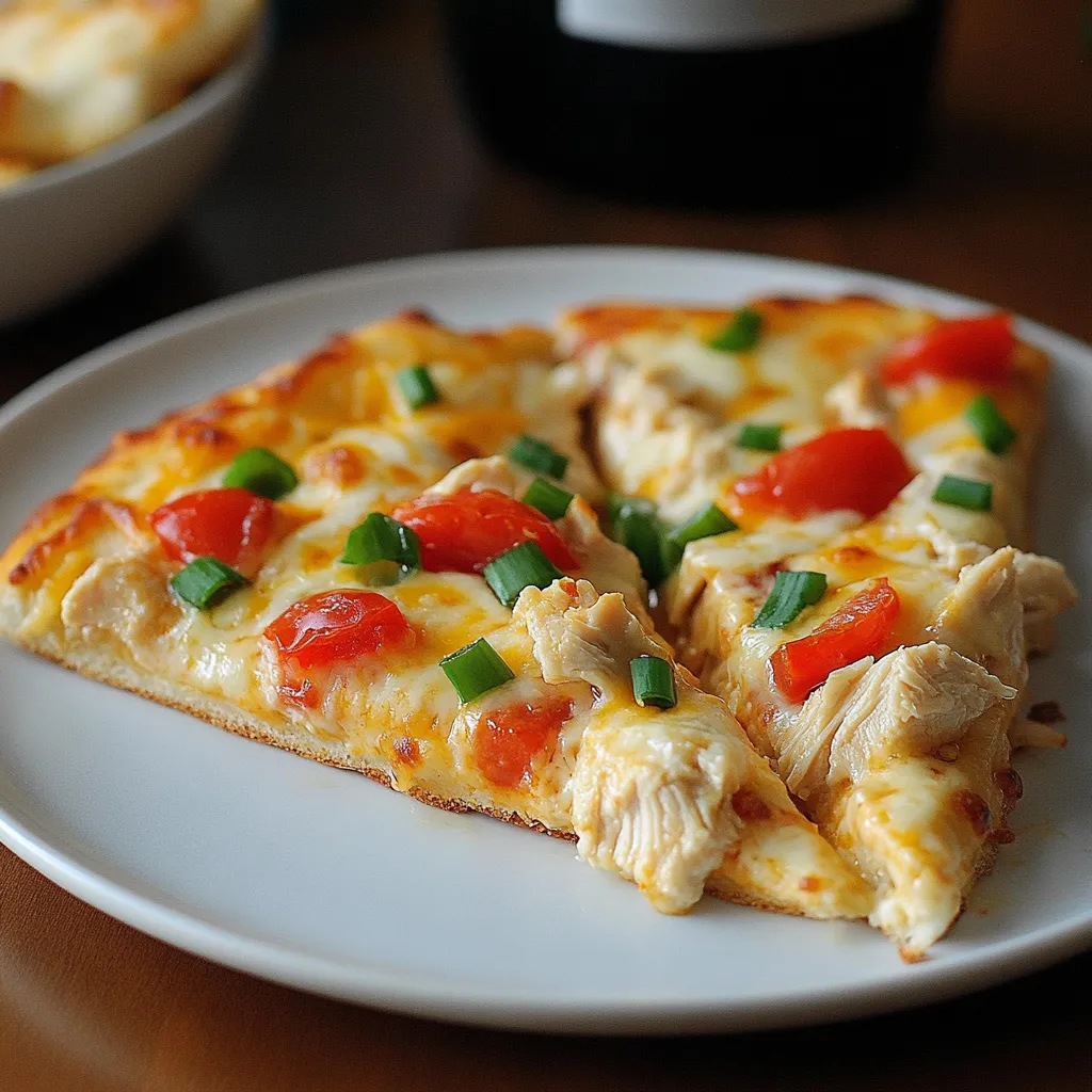 Pizza de Frango Ranch