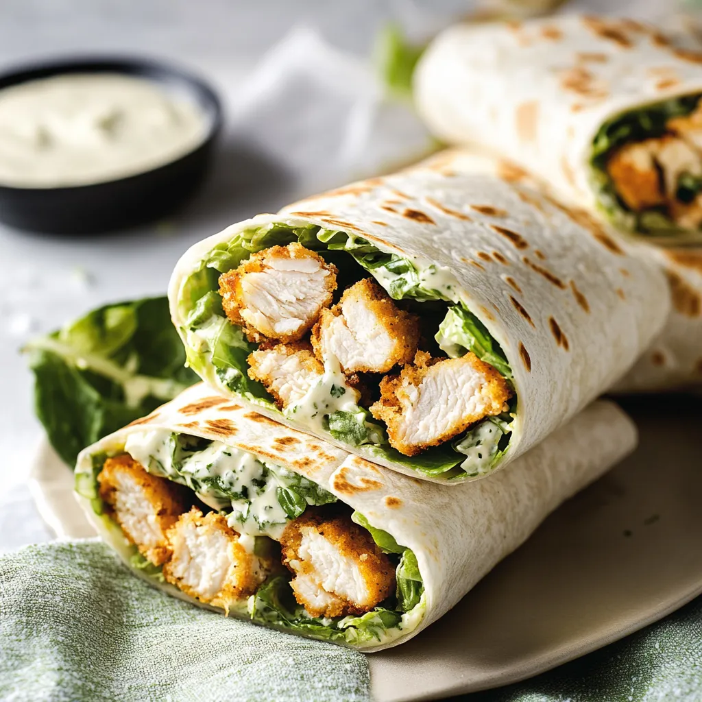 Wrap Caesar de Frango