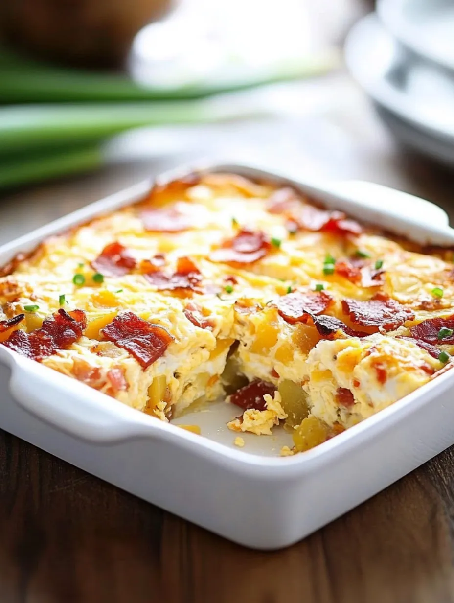 Caçarola de Bacon, Batata e Ovo