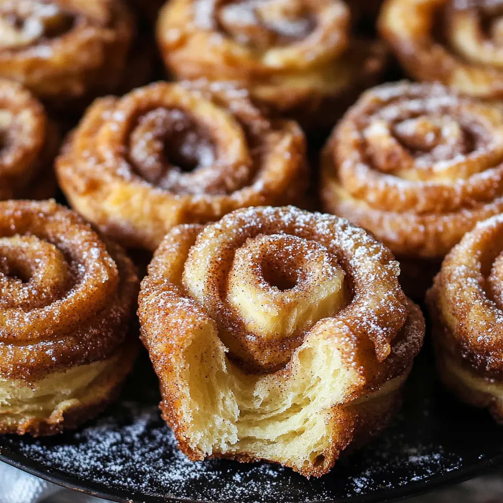 Cruffins com Açúcar de Canela