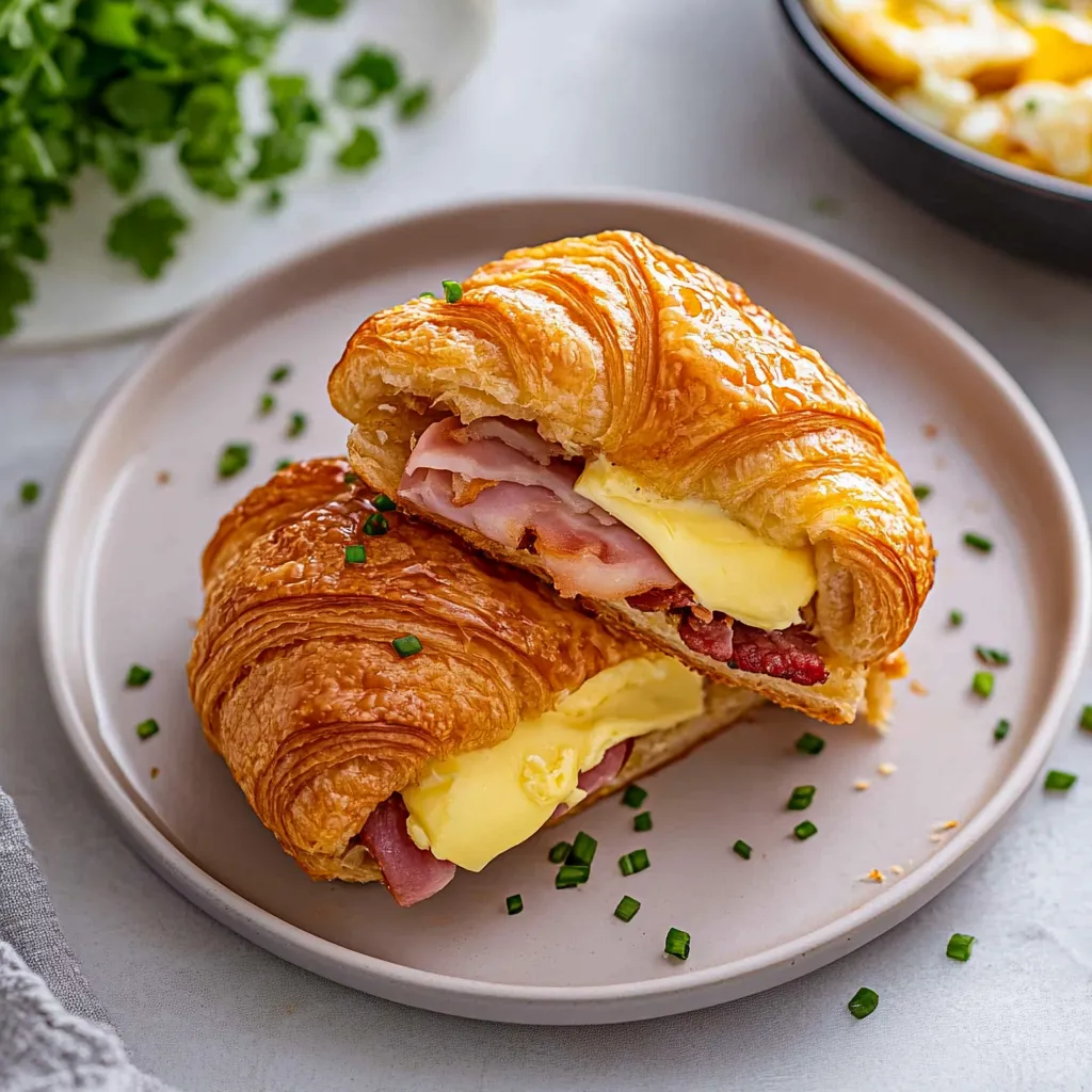 Sanduíches de Croissant