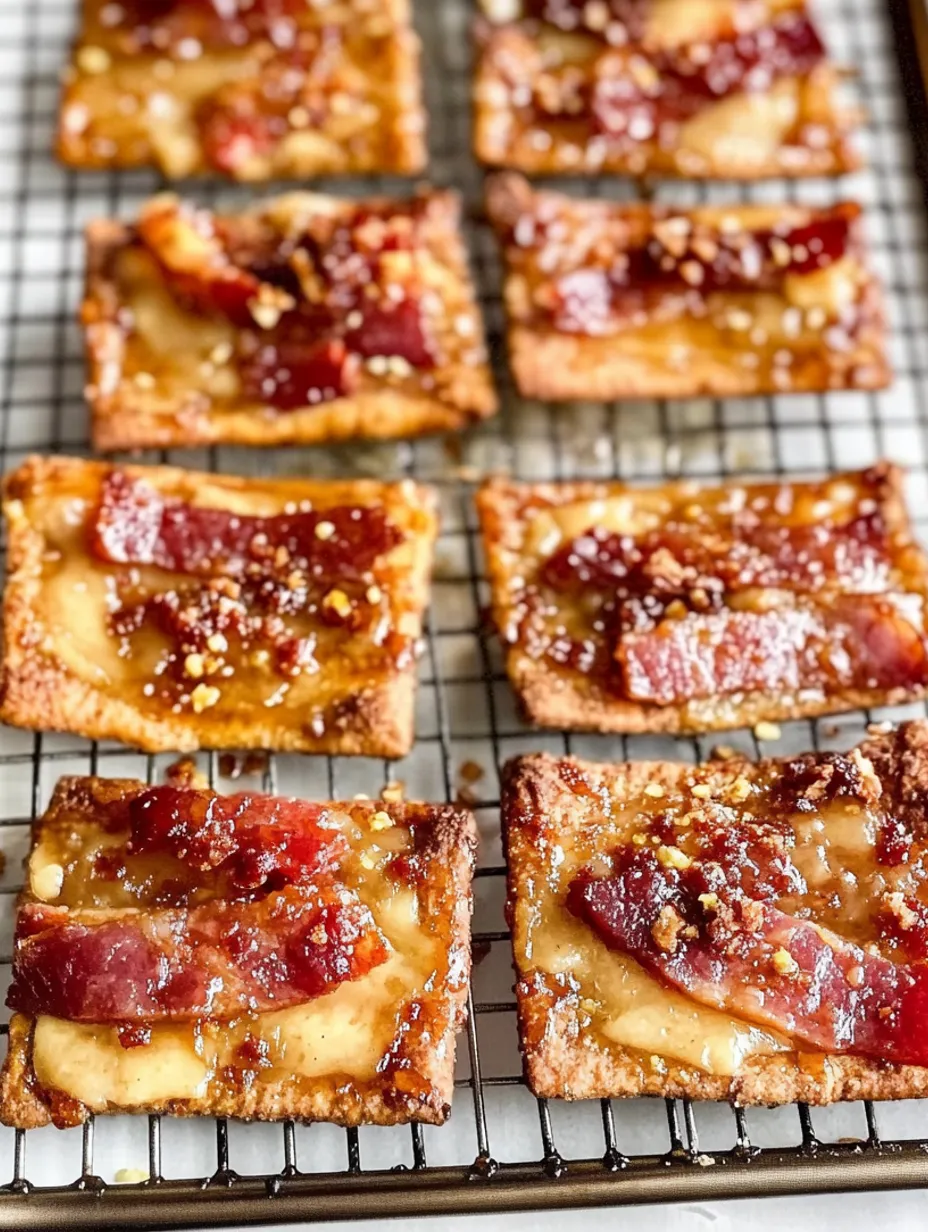 Biscoitos Crocantes Bacon Caramelizado