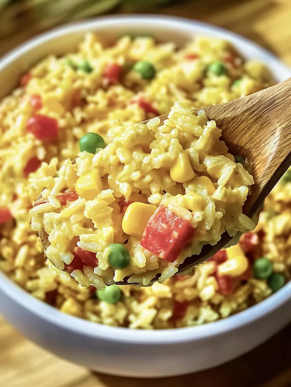 Salada colorida de arroz com caril – Exótica e aromática
