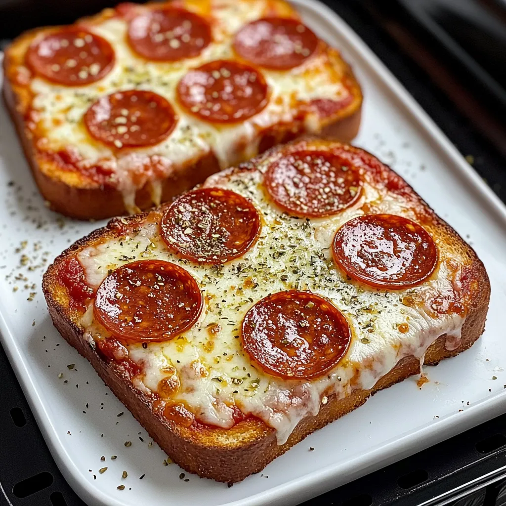 Torrada crocante de pizza