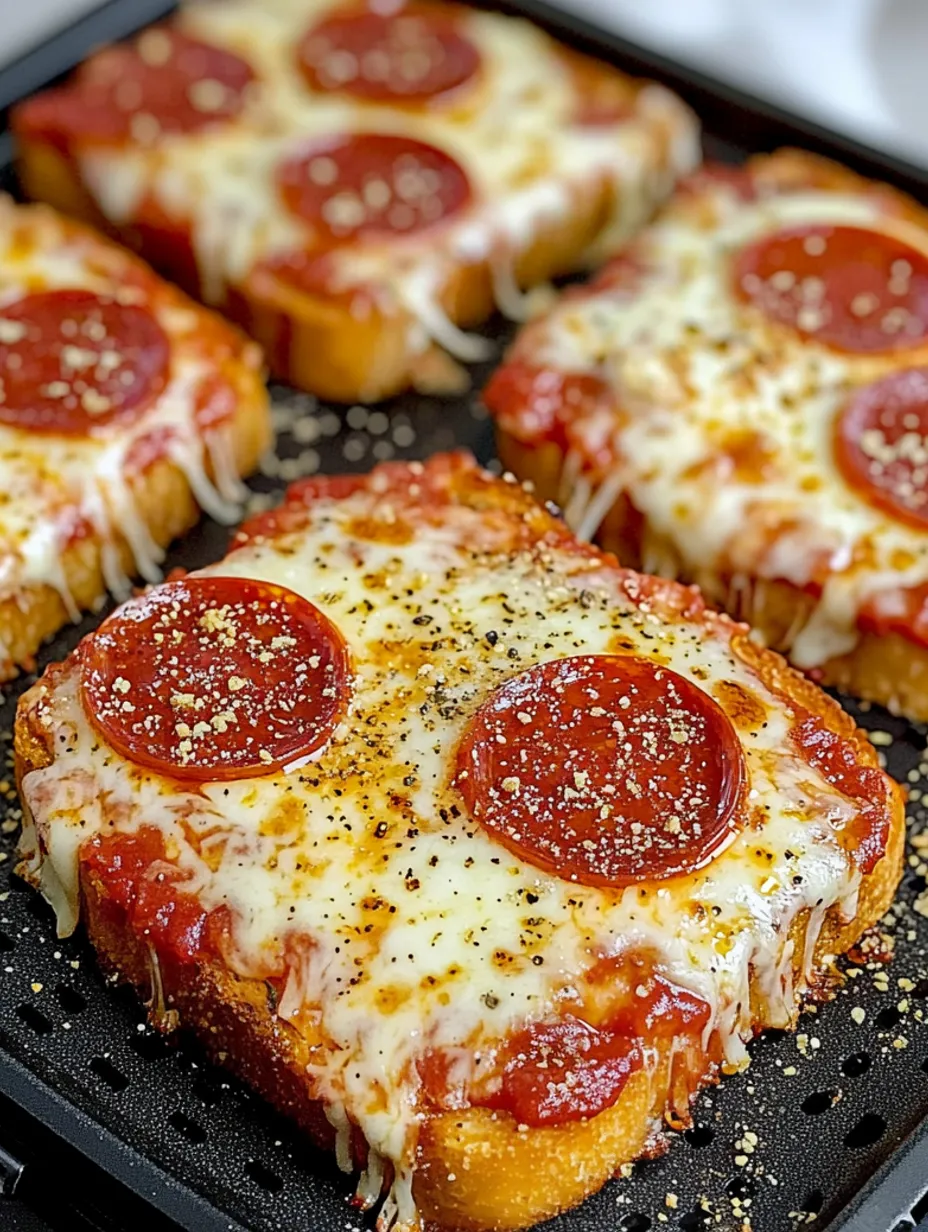 Torrada de Pizza Crocante na Airfryer