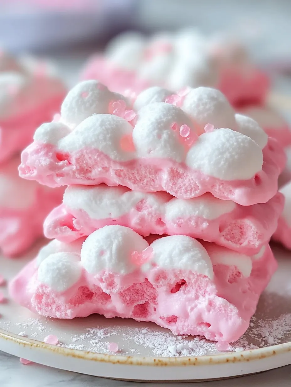Receita Fácil de Fatias de Nuvem de Chiclete