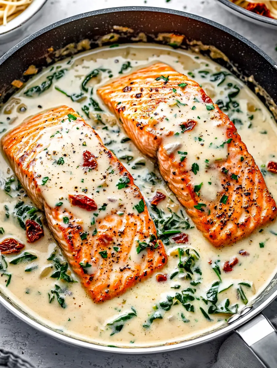 O Melhor Salmão Toscano Cremoso