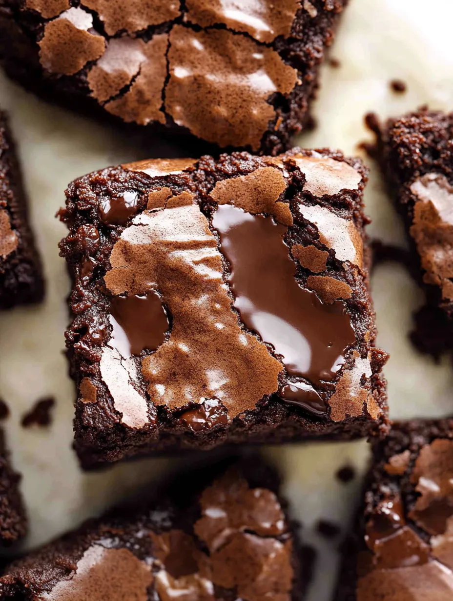 Os Brownies de Chocolate Molhadinhos Mais Fáceis