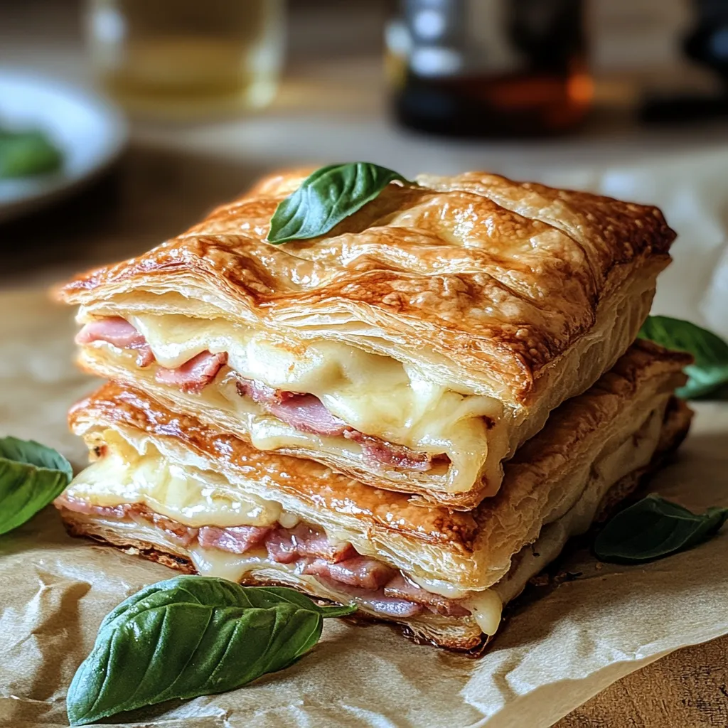 Sanduíche Italiano de Croissant ao Forno