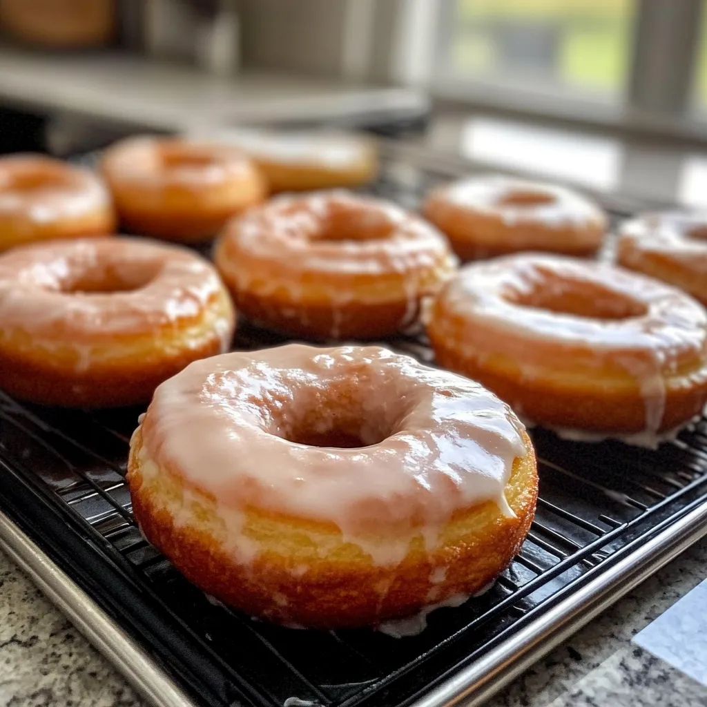 Donuts tradicionais fofos