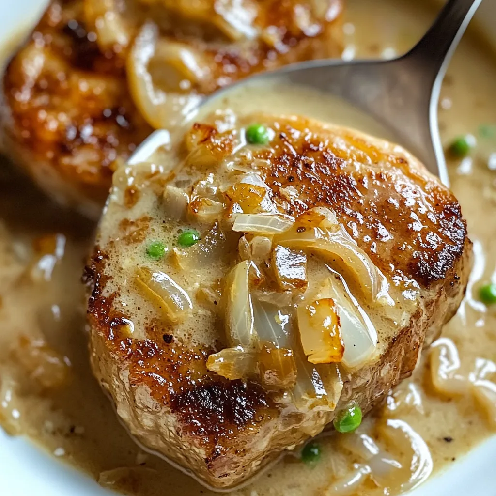 Costeletas de Porco Gratinadas à Moda Francesa